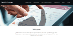 Desktop Screenshot of health2works.com